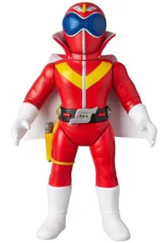 秘密戦隊ゴレンジャー アカレンジャー メディコムトイ 東映レトロソフビのサムネイル