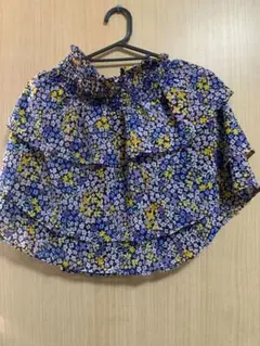 H&M フラワープリント スカート 12-13Y