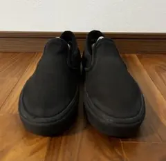 vans コンフィクッシュ　スリッポン　オールブラック　US企画