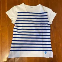 オーシバルのボーダーカットソー