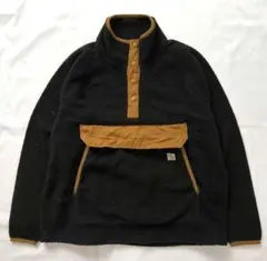 人気カラー カーハート フリースジャケット スナップT ロゴ刺繍 XLサイズ