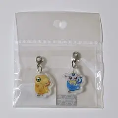 【新品・未開封】デジモンアドベンチャー アグモン ガブモン アクリルチャーム