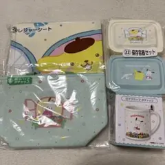 サンリオキャラクターズ当たりくじ　ポチャッコ4点セット