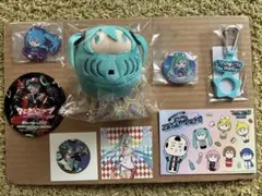 未開封新品 マジカルミライ2025入場特典 だるまぬいぐるみ等セット