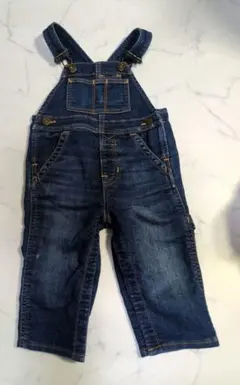 babyGap デニムオーバーオール 12-18ヶ月股ボタン日本サイズ80