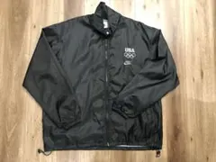 （*D様 【90s】NIKE 白タグ ジャンパー　刺繍　ナイロンジャケット　L