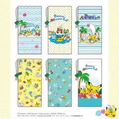 【非売品・全種セット】伊藤園 ポケモン ペットボトルカバー 夏デザイン 6種