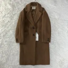 SLY 新品タグ付き｜上質ウール混ロングコート｜キャメル FREE ロング丈