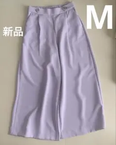 フレアパンツ　M 紫