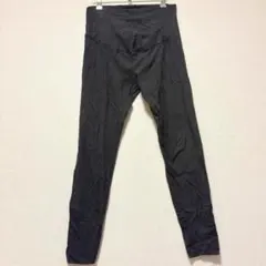 マタニティスパッツ リブ M 黒 ストレッチのサムネイル