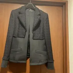 TAE ASHIDA ブラックテーラードジャケット