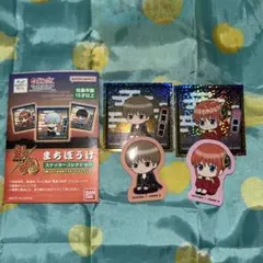 銀魂まちぼうけステッカーコレクション 沖田&神楽