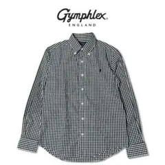 【美品】Gymphlex ジムフレックス ギンガムチェックシャツ サイズS