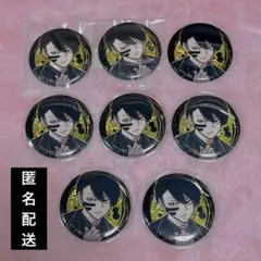 桃源暗鬼 無陀野無人 マンガ展 ホログラム 缶バッジ 8点セット