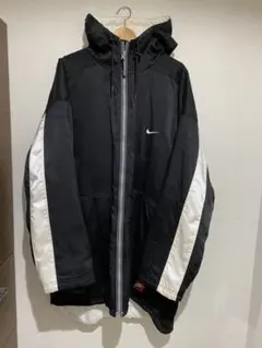 大幅お値下げ 1990s NIKE ベンチコートブラック レア 肉厚完全防寒