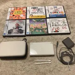 Nintendo DS Lite ホワイト + ゲームソフト+本体ケース