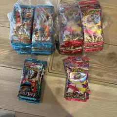 ポケモンカードパック未開封 メガブレイブ　メガシンフォニア各70パック封入率不明