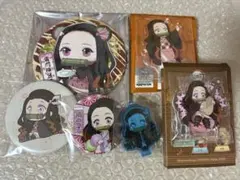 鬼滅の刃　禰豆子　アクスタ　缶バッチ　中国限定　道とん堀　ufotable