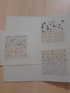 サンエックスユニバース ネイルシール 3枚セット