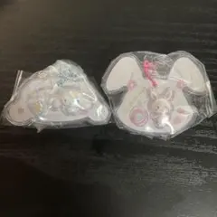 サンリオ　パッケージチャーム　2個 シナモン　シナモロール　ウィッシュミーメル
