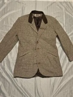 千鳥柄テーラードジャケット