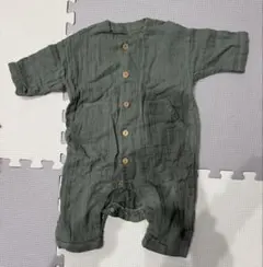 ボタン付きロンパース 70cm