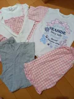 140cm☆パジャマ4点セット