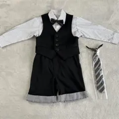 キッズ フォーマルスーツ ベスト付き