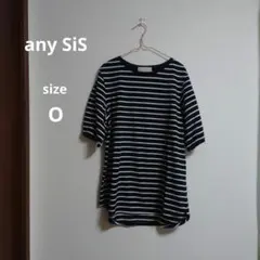 any SiS ボーダー 半袖 Tシャツ サイズ0のサムネイル