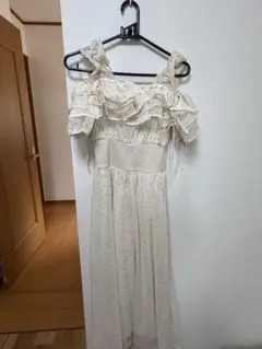 MAJESTIC LEGON ミルフィーユフリルコルセットワンピ M