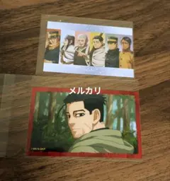 ゴールデンカムイ 尾形百之助 イラストカード 歩み ミニブロマイド 雪遊び