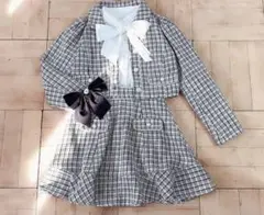 【訳あり】アンクルージュ　ツイード　スカート