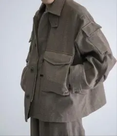 DAIWA PIER39 TECH MIL BDU JACKET TWEED