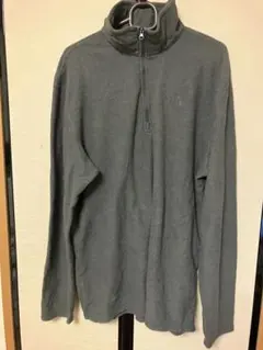 メンズTHE NORTH FACE ハーフジップ フリースジャケット　グレー L