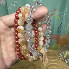 【年度末感謝祭】パワーストーン3本セット⑥