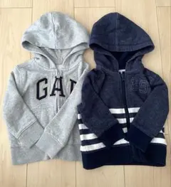 ベビーギャップ フード付きパーカー 80・90 2点セット