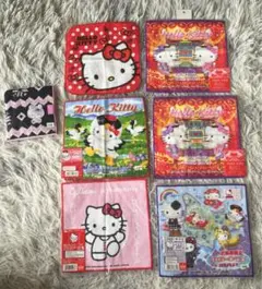 まとめ売り】ご当地キティ プチタオル 5枚セット 未使用 ハローキティ