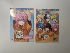 AMPTAKブロマイド2枚セット(けちゃ・全員)