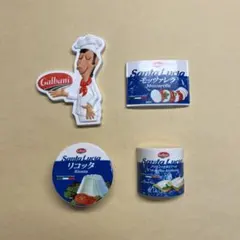 Galbani(ガルバーニ)マグネット/4種セット　冷蔵庫マグネット！