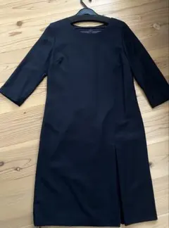 sunauna 濃紺ワンピース 40サイズ
