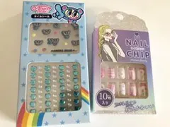 Angel Blue ネイルシール　キッズネイルチップ ネイルチップのサムネイル