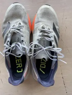 adizero ランニングシューズ ホワイト/オレンジ