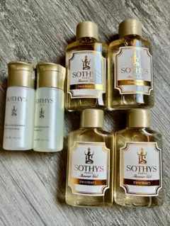 신품 미사용 SOTHYS シャワージェル 4本 シャンプーコンディショナーセット