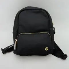 タグ付未使用 lululemon ルルレモン ミニバックパック 黒のサムネイル