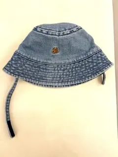 GAPデニム バケットハット クマ刺繍