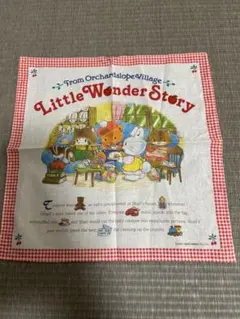 レトロ　サンリオ　Little Wonder Story ハンカチ　1989年