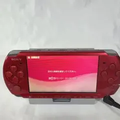 SONY PSP-3000 ラディアントレッド　本体