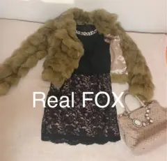 フォックスファー未使用　　　ジャケットタイプ毛皮