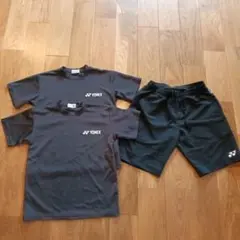 YONEX Tシャツとショートパンツセット J140Tシャツ✕2:Sパンツ✕1