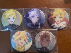 鏡音レン　プロセカ　グリッター缶バッジ